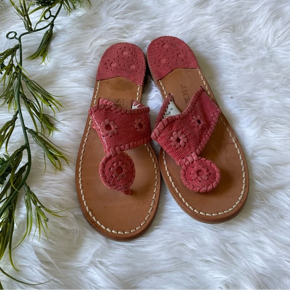 Jack Rogers summer beach Flat Sandals size 8M - Picture 1 of 5